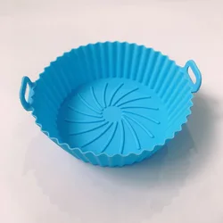2022 Wholesale Silicone Airfryer Liner BPA free Reusable Silicone Air Fryer Pot Liners