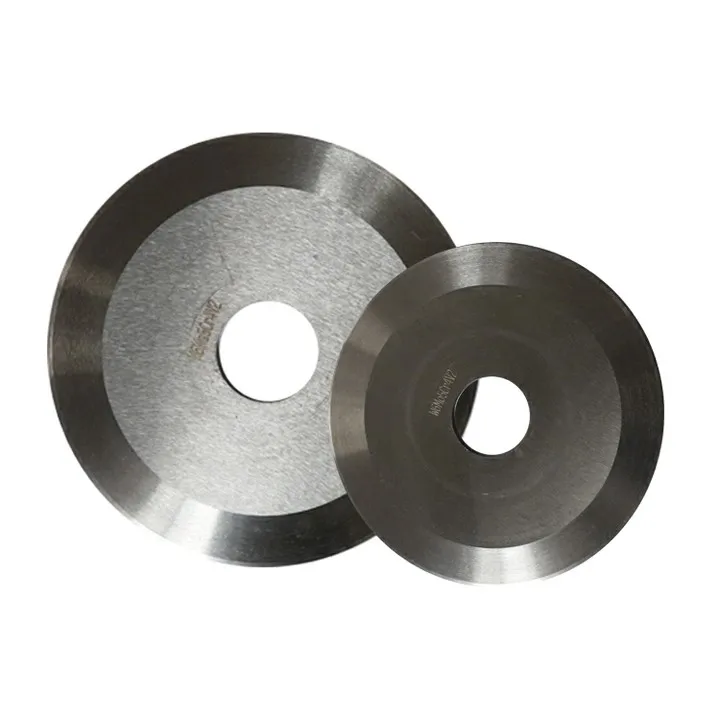 Поо/odm Cuchillo круговой вольфрамовый карбидный роторный нож круговое режущее лезвие для табачной машины круглые ножи