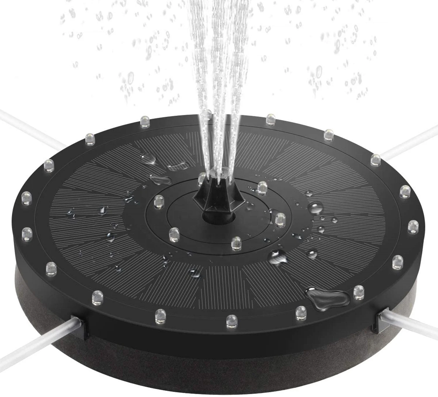 Amazon Hot Sales 3.5W Solar Garden Fountain Solar Bird Bath Fountain Pump Pond Birdbath Ideas for a Calm Cool Yard This Summer