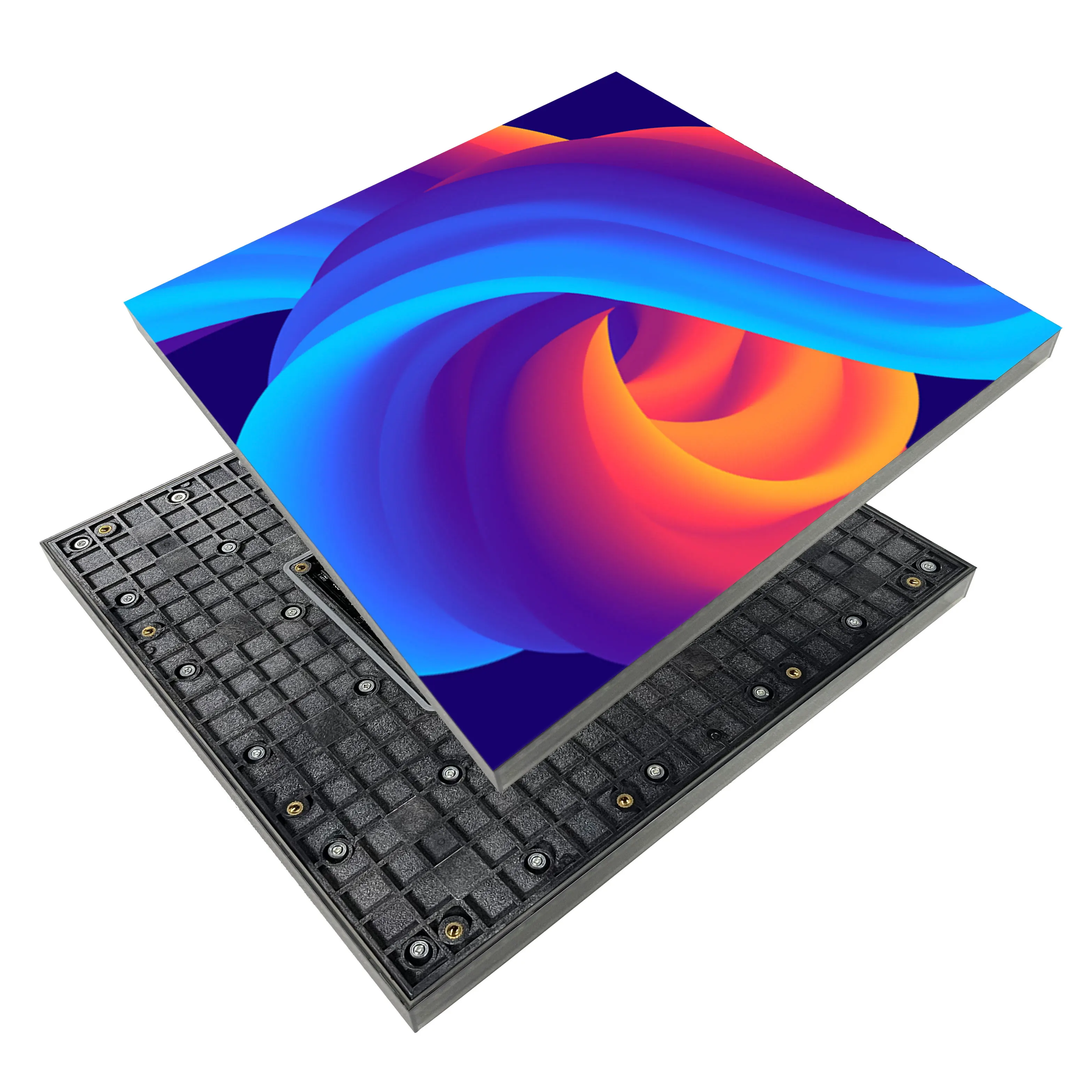 P3.91 P5.95  Interactive Stage Dance Floor Led Display Digital Shopping Mall Wireless Video Tile Screen