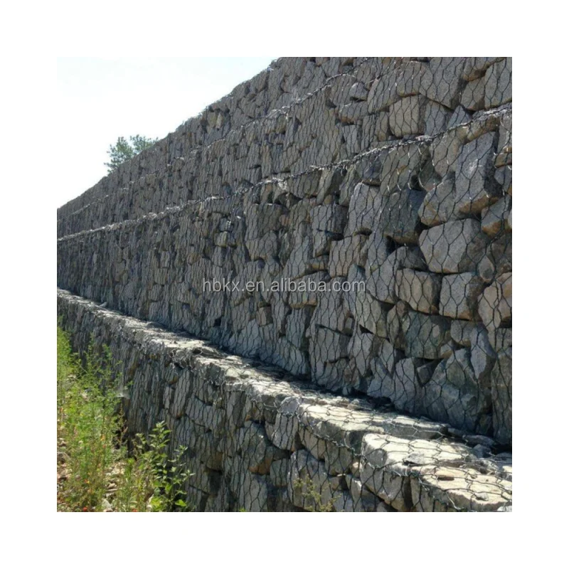 100*120 mm slope protection water conservancy flood control shore reinforcement wire cage pavement reinforcement gabion mesh net