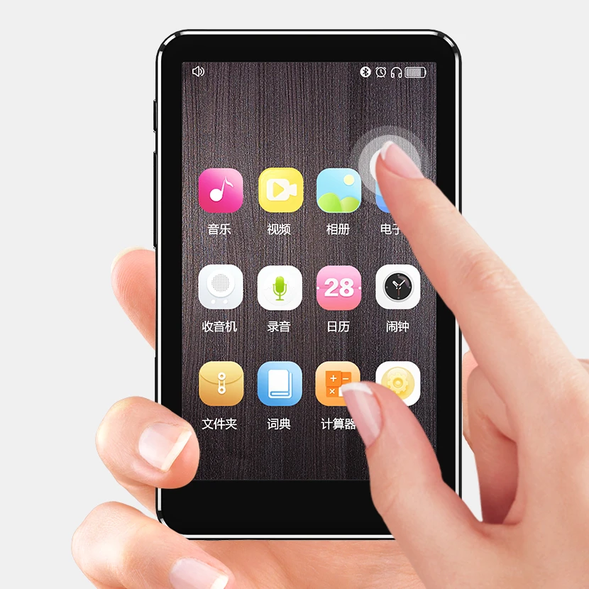 Amazon Hot Selling Gift 4.0 Inches Portable Mp4 MP5 MP6 Android 10.0 mini Hifi Smart wifi Hifi music mp4 Player