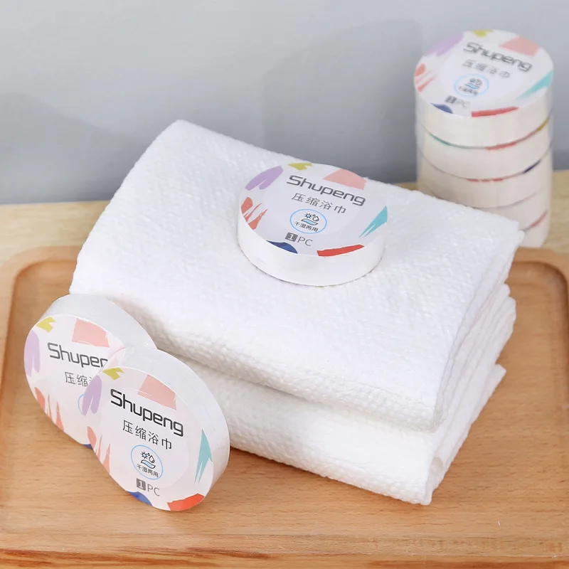 stock 30*30 cm baoding compressed towel compressed towels magic compressed face towel