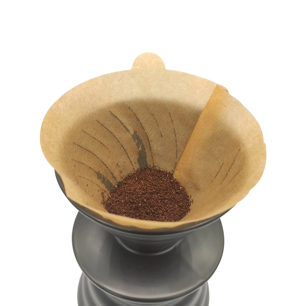 Распродажа неотбеленная натуральная кофейная фильтровальная бумага v60 01 от