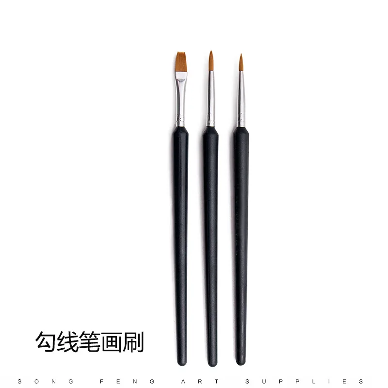 Solid Watercolor Paint 25-Piece Set Absorbent Pen Painting Brush Watercolor Pastel Beginner Art Tools Science Waterpen