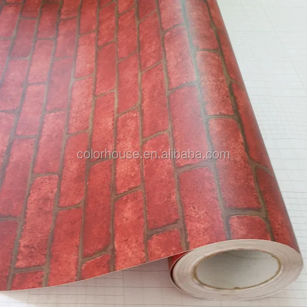 Wallpaper for Home Decorative PVC Self Adhesive Brick Design Wall Paper Use House Interior 1002