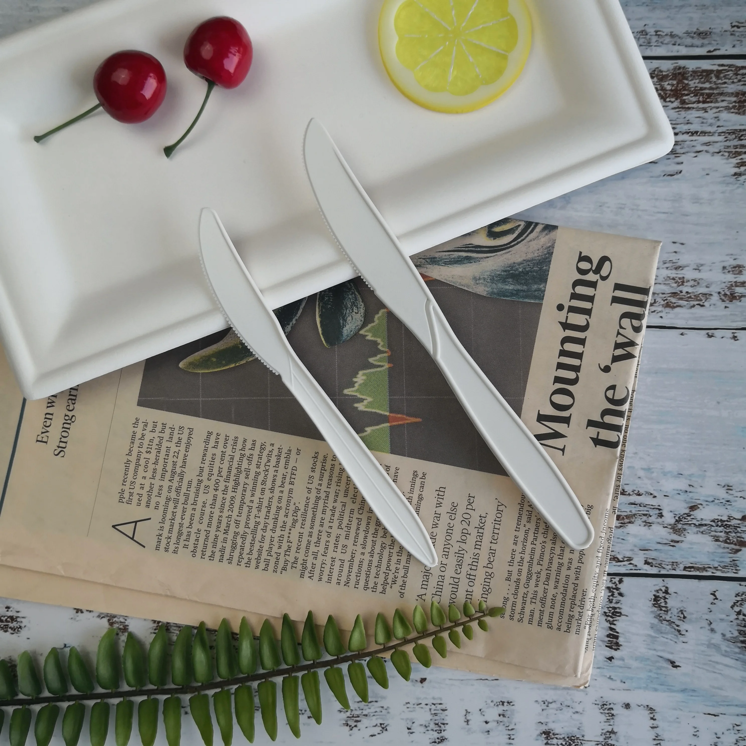 Compostable Serving Utensils Cutlery Set Individually Wrapped Flairware Soup Spoons Sporks Biodegradable Sustainable Cutlery
