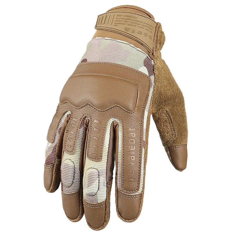 Outdoor Sports Fighting Tactical Gloves Riding Special Forces   Mountaineering All Fingers Training Tactical Gloves