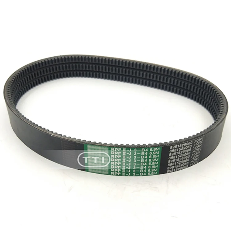 TTI Diesel Excavator Parts 3R8480 8-98152906-0 4632729 Engine Fan Belt 6HK1 ZAX360 SH350 ZAX330 Fan Belt