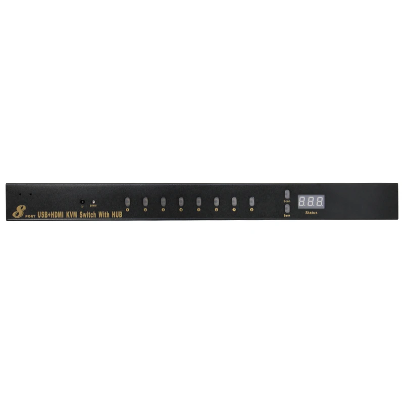 VCOM 8 в 1 выход 4K @ 30 Гц HDMI KVM переключатель компьютерный коммутатор с ИК-пультом дистанционного управления для