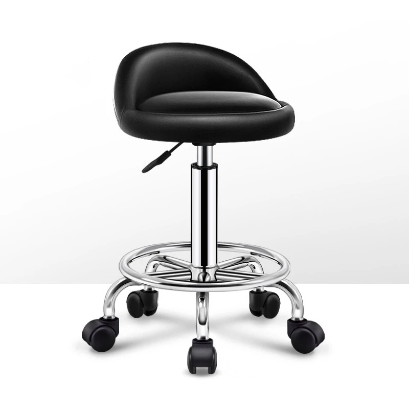 New Design Home Decor Luxury Bar Stool Lab Steel Salon Bar Stool Chair Modern Adjustable Bar Stool for Kitchen