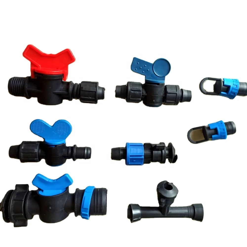 Agriculture control irrigation 16-32mm Bard mini valve for hose drip irrigation tape and pipes