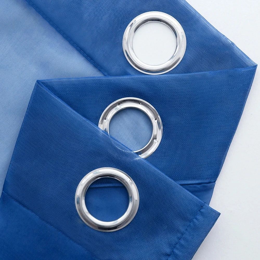 Ready Made Terylene Voile Sheer Curtain Decoration Curtain Transparent Bedroom Living Room Balcony Wedding Party Cheap Polyester