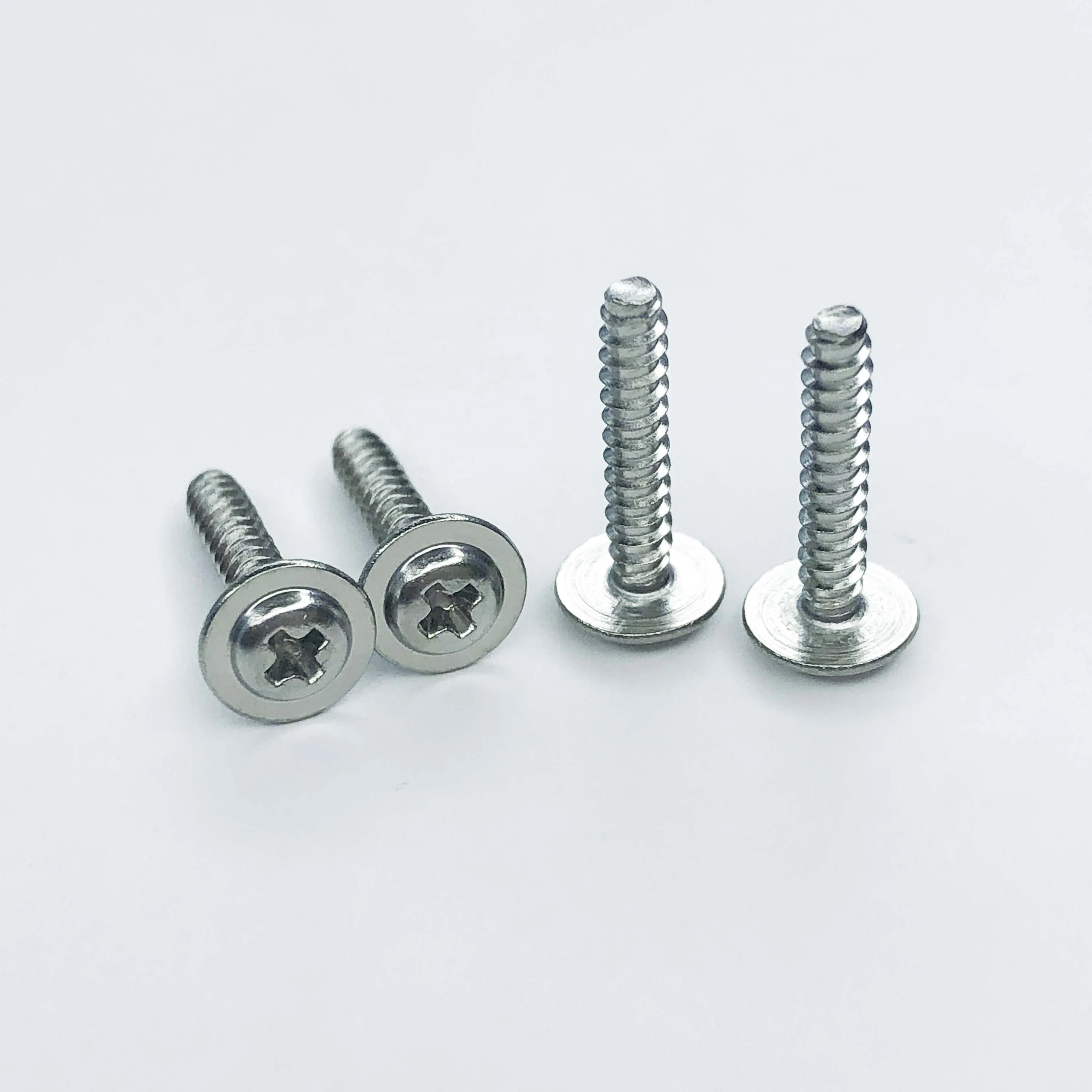Screw Manufacturer Custom Made SUS304 SUS316 Pan Washer Head Self Tapping Screw Sheet Metal Screws