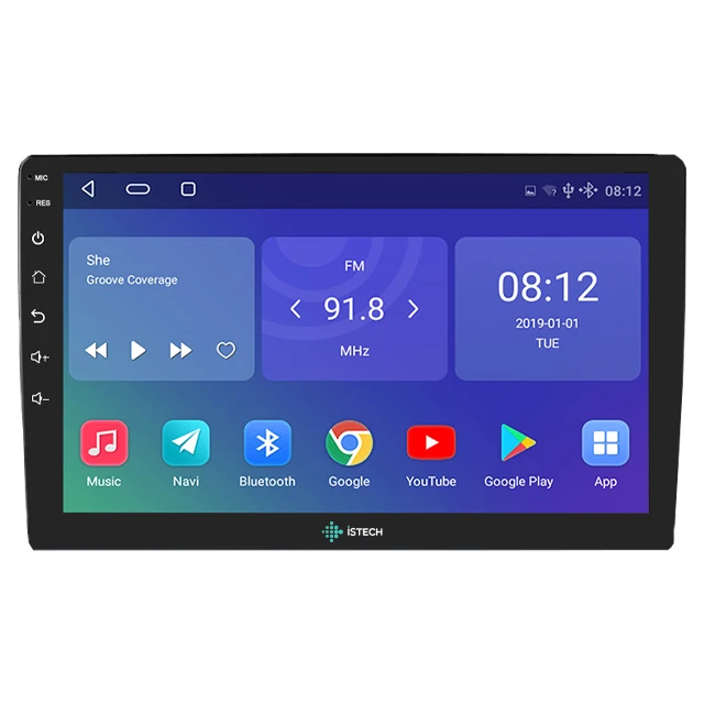 9 дюймов 2 Din Android Автомобильный плеер Autoradio мультимедийный автомобильный видеоплеер