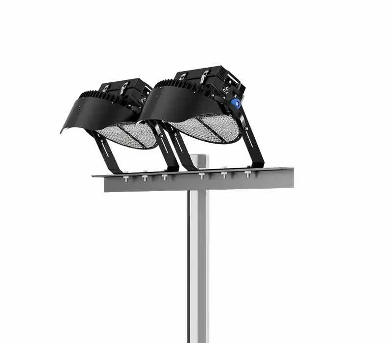 Professional IP66 LED Stadium Lights Multipurpose Aluminum Athletics Lighting 6500K Color Temperature ROHS & SAA Certified