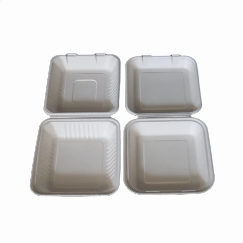 bamboo bio degradable single use food container