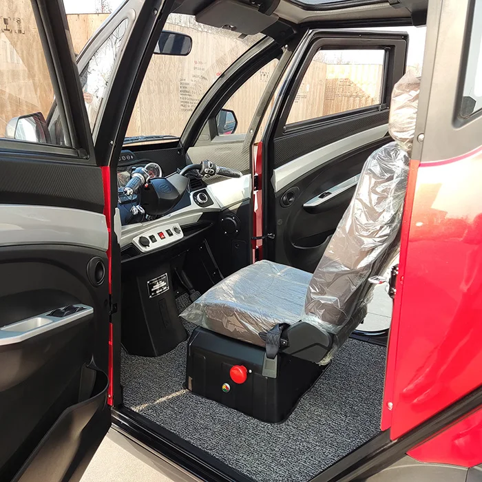 3 Wheel Electric Vehicle For Passenger  Mini Fast Charging New Energy Electric Car Lithium Battery Electric Tricycle