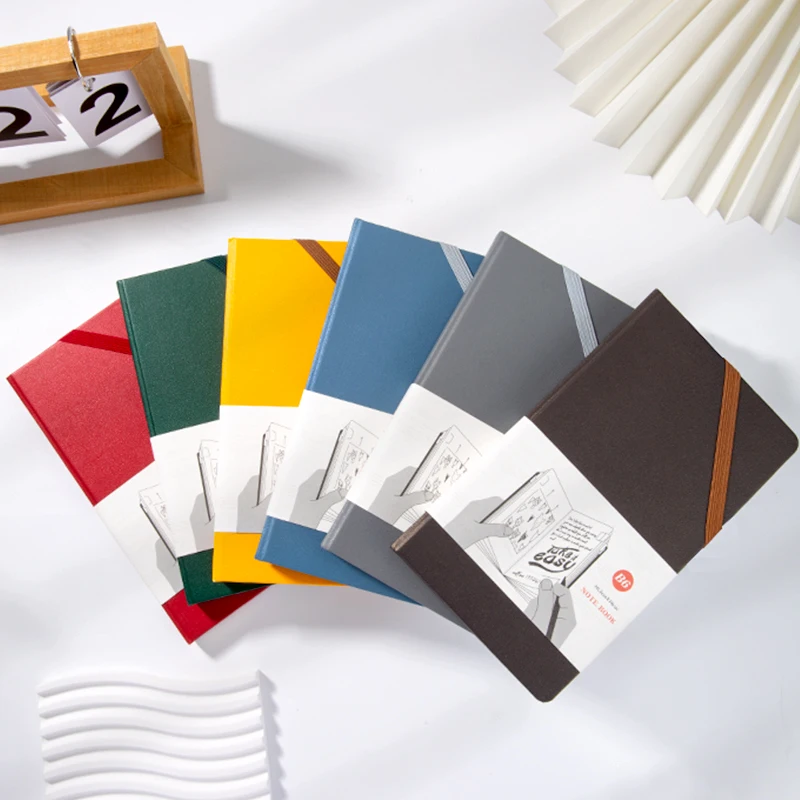 Customize logo planner portable Student weekly Diary notebook Manual Hand Ledger journal notebook