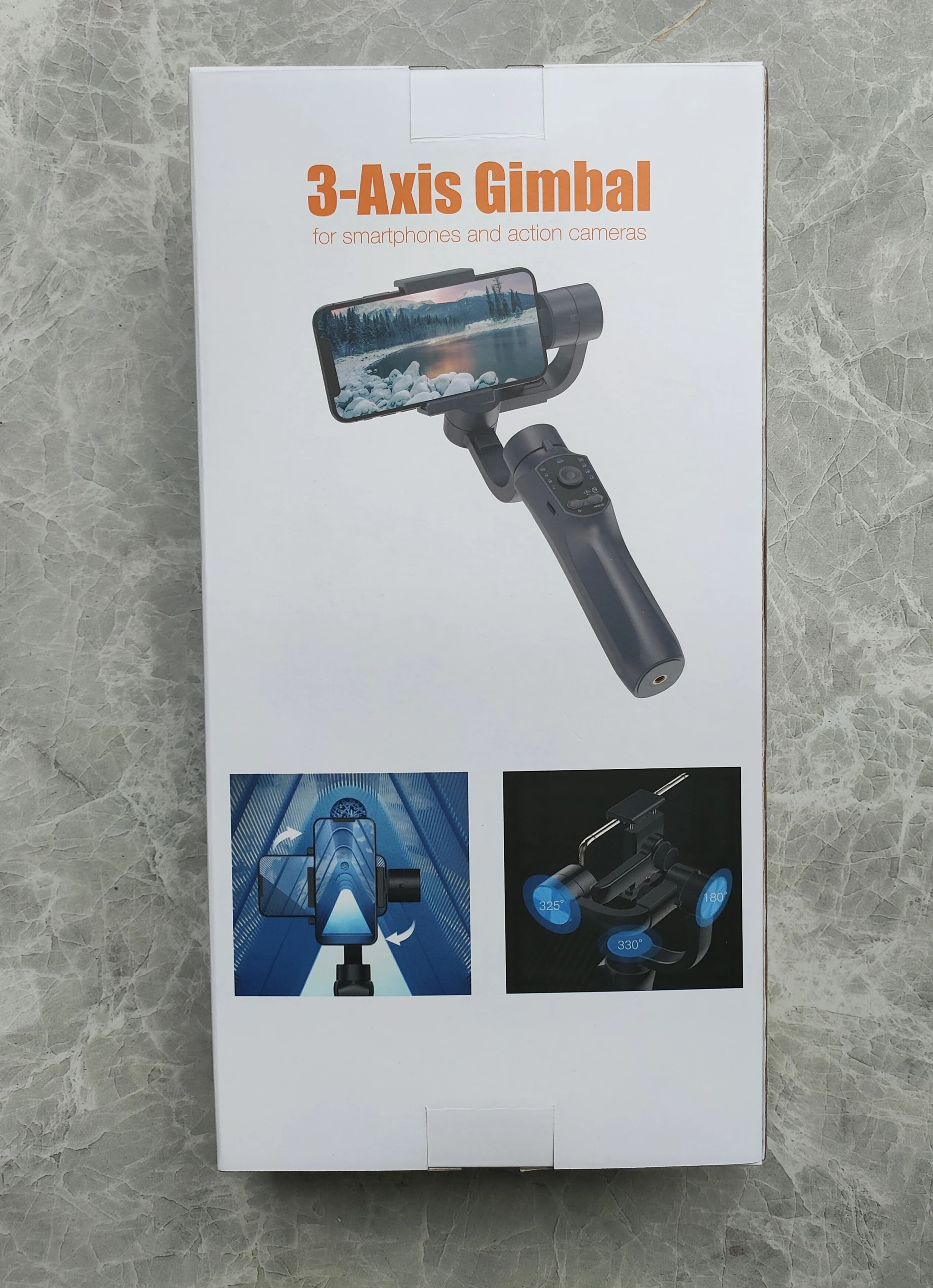 Factory Wholesale Good Price Portable Handle Handheld Gimbal Stabilizer High Quality Pictures Videos for Mobile Phone