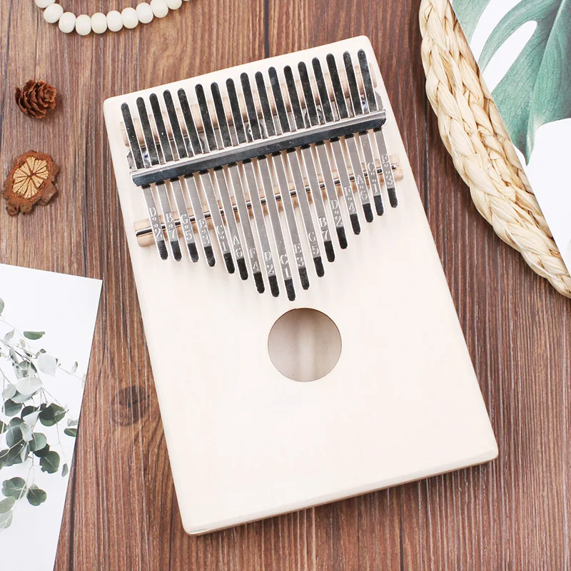 Diy kalimba Transparent 17 Keys Thumb Piano musical instrument Kalimba tuning hammer Finger