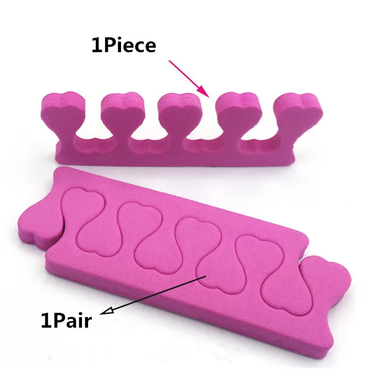 Free Sample High Quality Disposable Soft EVA Sponge Memory Foam Pedicure Nail Toe Bunion Corrector