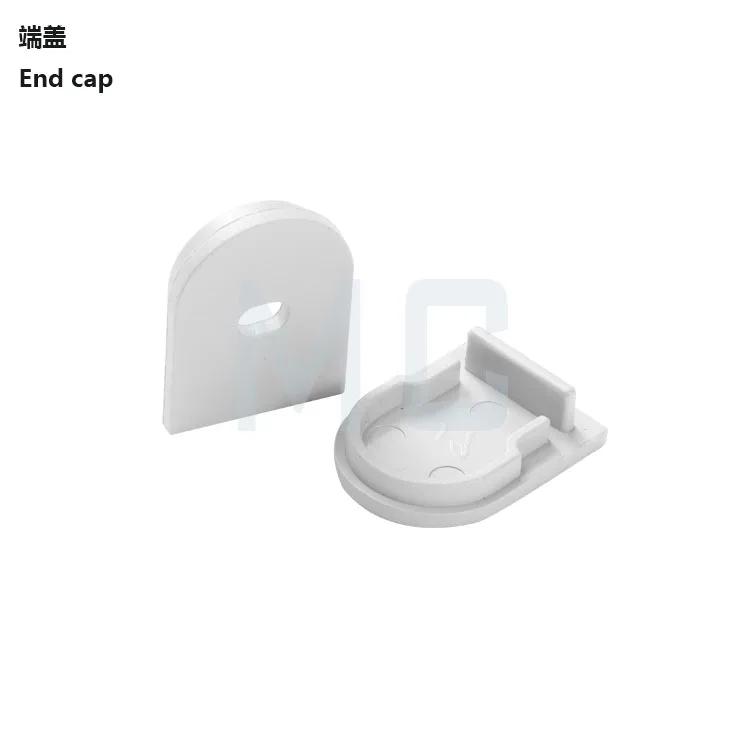 Oval led linear extrusion light aluminum profile, aluminum led extrusion linear