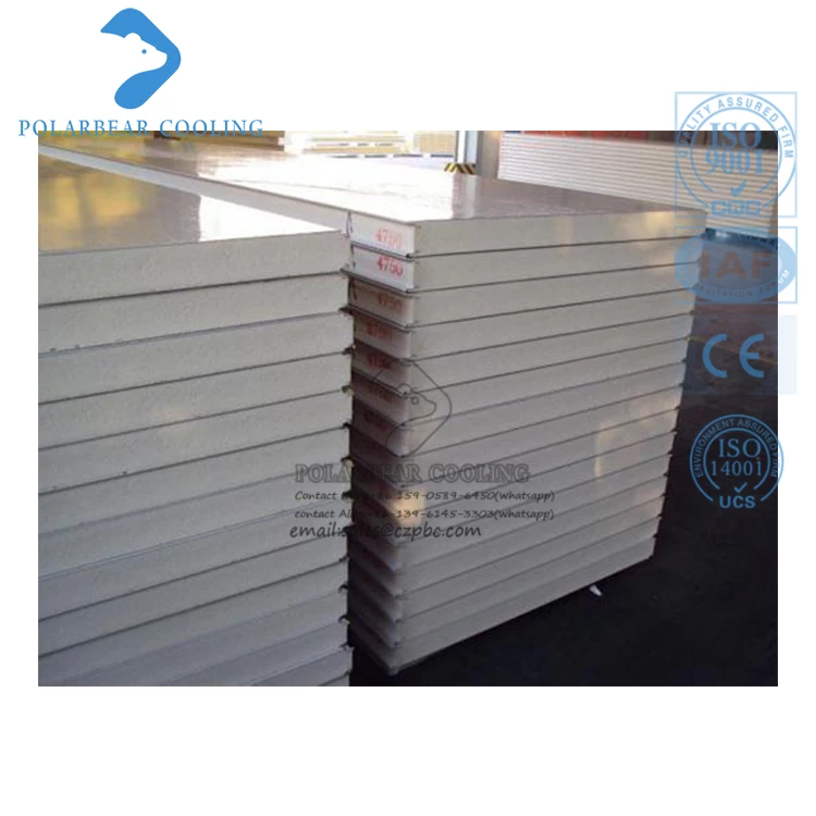 PU polyurethane sandwich panel Cold Storage Panel for cold room
