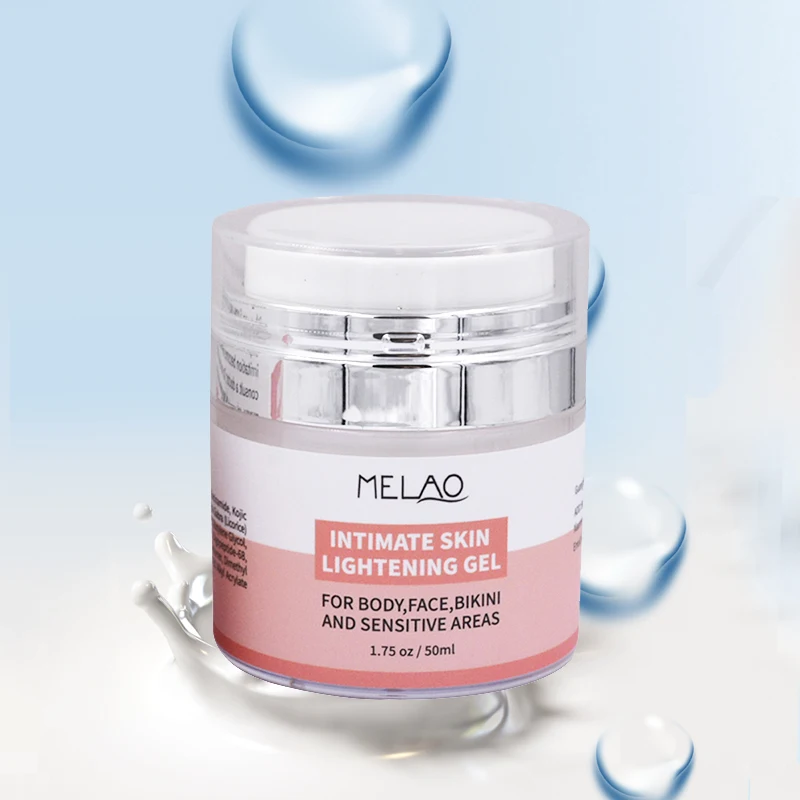 Lightening Gel for Body, Face, Bikini and Sensitive Areas Skin Contains Underarm Whitening Cream for Black Skin