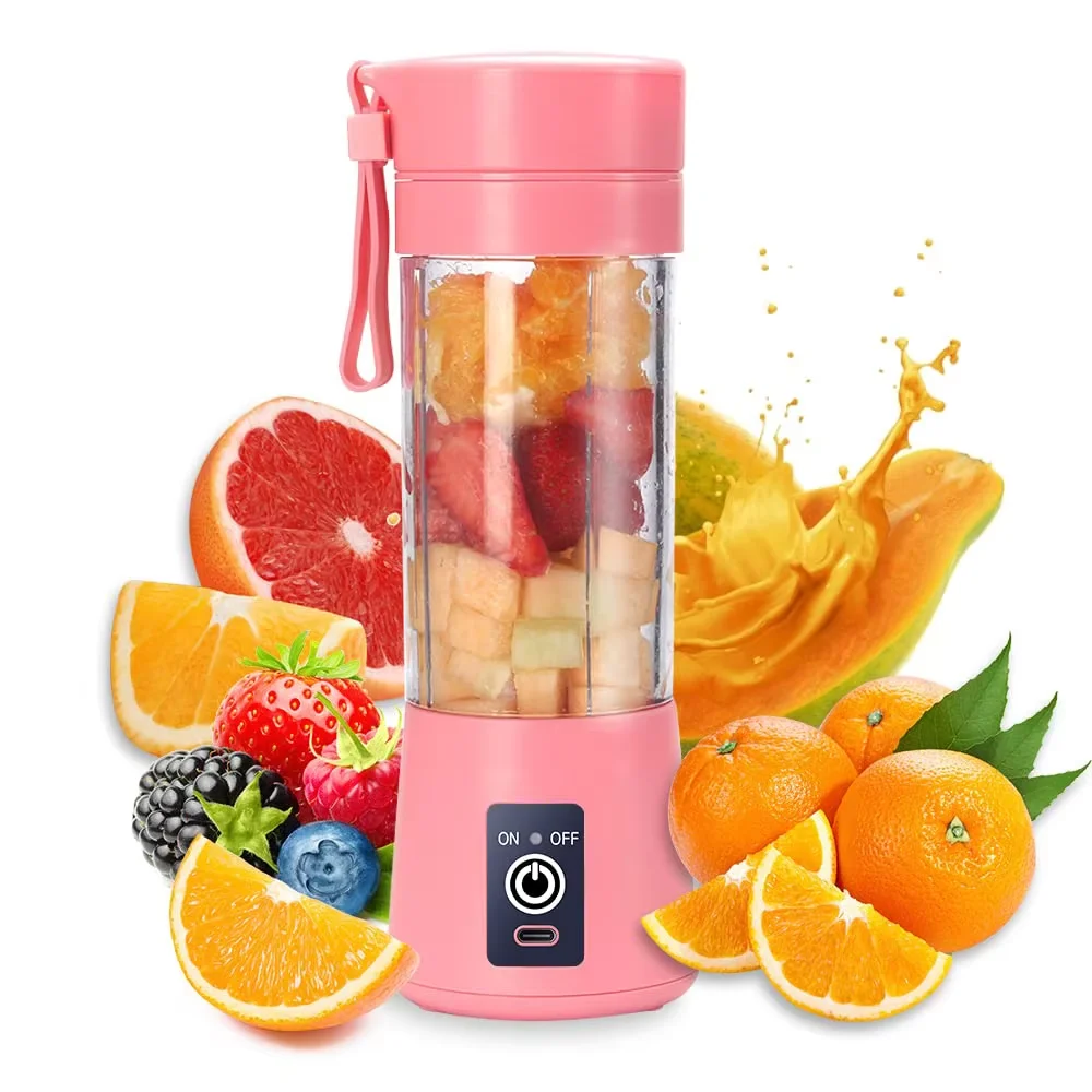 Mini Electric USB Portable Juicer Mixer Blender Fruit Vegetables Quick Juicing Kitchen Orange Juicer Machine