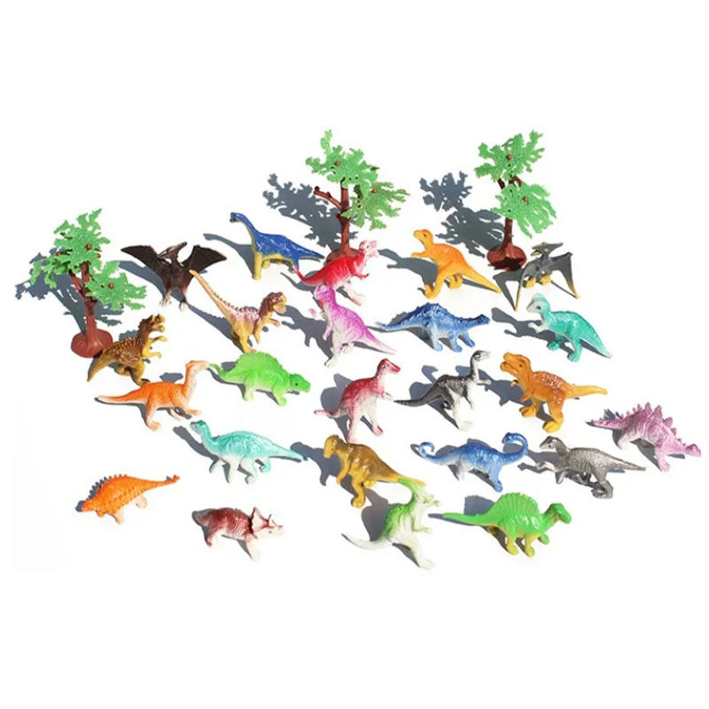 mini pvc simulation Dinosaur models toy figures for children gifts