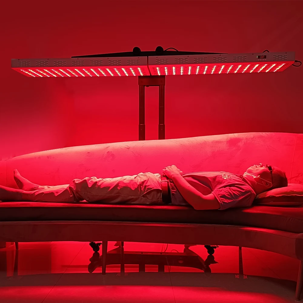 
 Небесно-Голубой 1500w 660nm 850nm высокой светимости clearlight Дома Инфракрасный Коллагеновый уход за кожей лица красный свет терапии панель модульный эстетика  