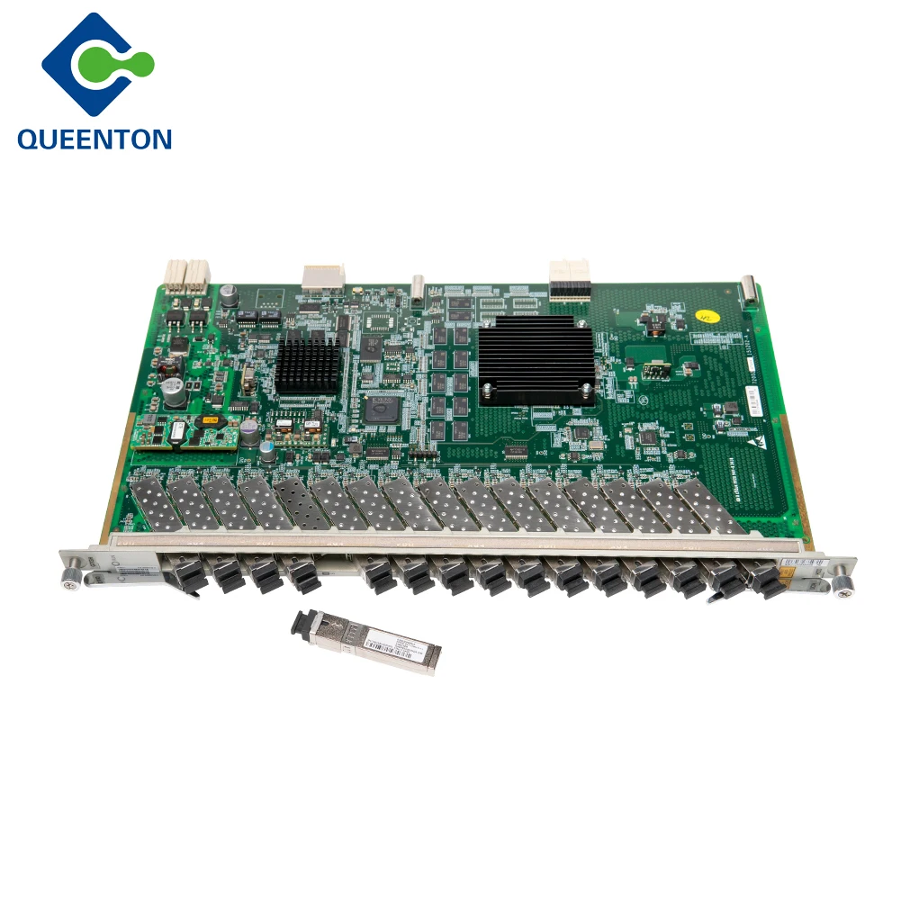 16ports GTGH GPON Service Board with 16port Sfp Modules C++ for Fiber Optic Gpon Olt C300 C320