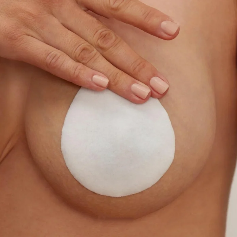 2024 Hot Selling Hydrogel Breast Pads Relief Breastfeeding Sore Nipples Disposable Cooling Long Lasting Breast Pads