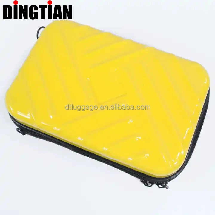 wholesale 7inch Hardshell Customized Mini Suitcase for Travel Hand carry Portable ABS Cross-Shoulder Cosmetic Bag OEM Handbag
