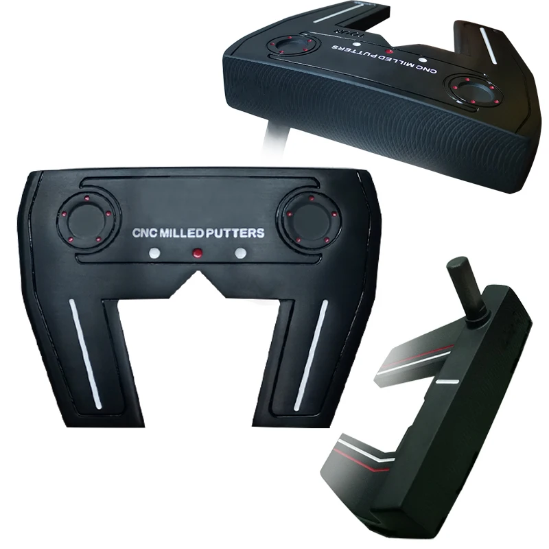 CNC Novelty Black Practice Golf Club Set Supplies Ball Head Custom Universal Golf Club Putter