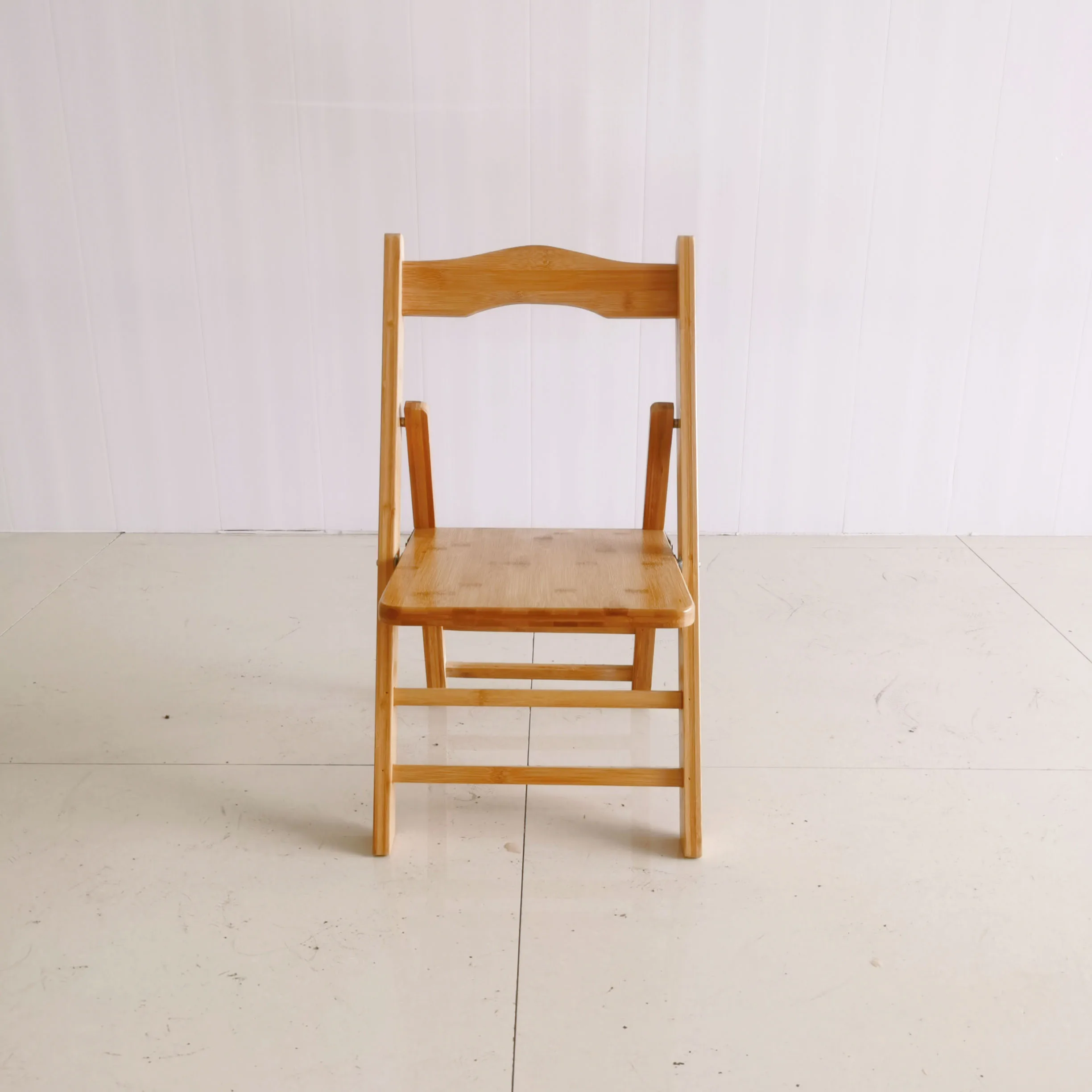 Высококачественные легкие садовые складные стулья из натурального бамбука для вечеринок