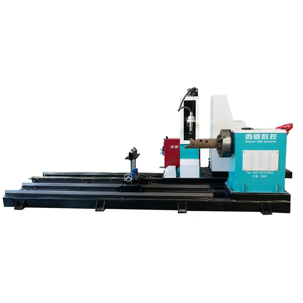 
3axis CNC plasma pipe profiler metal tube cutting machine 