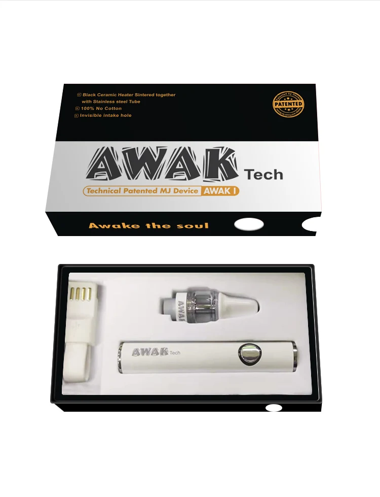 Itsuwa Awak kit II CBD Vape Empty Vaporizador device Full Absorption capsule ceramic coil cbd Wape Veips