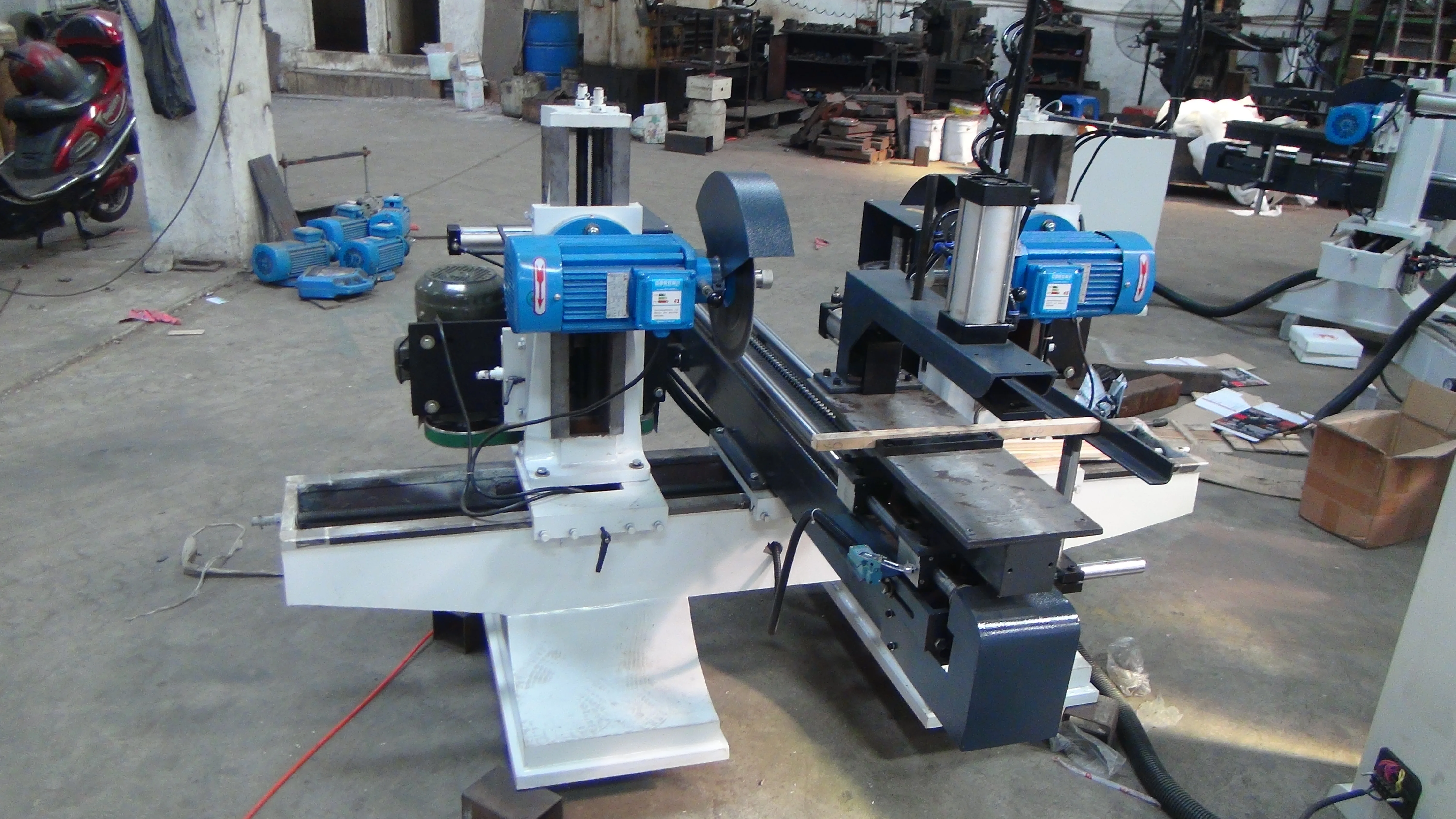 woodworking Double end saw profile milling machine wood shaper