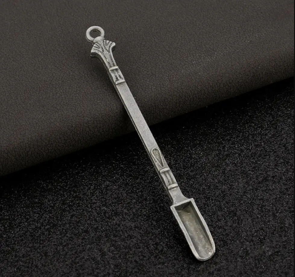 Mini Tool Stainless steel spoon portable Key Chain For Cleaning smoking spoon tools