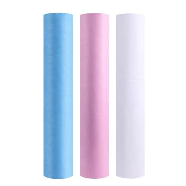 Non Woven Medical Paper Sheets Nonwoven Massage Table Disposable Sheets Hospital Examination Disposable Bed Sheet Roll