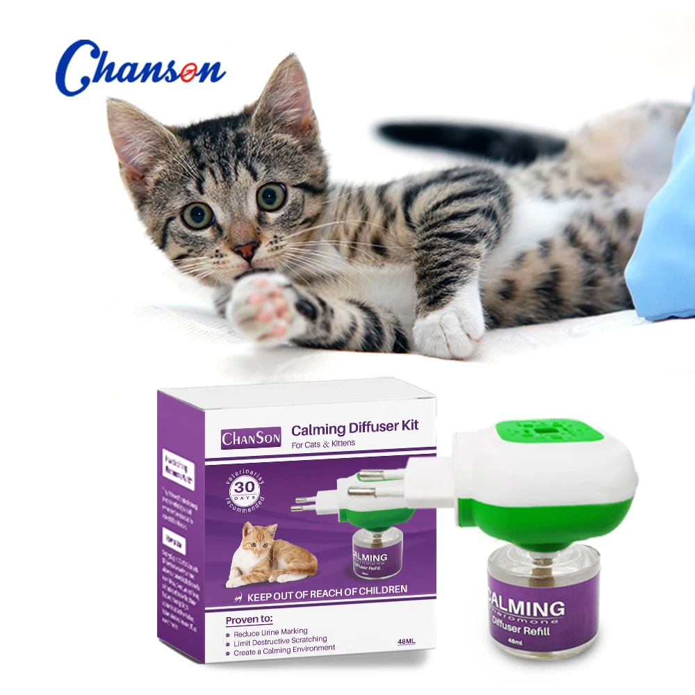 48ml pet calming pheromone diffuser with nature plant essential oil Dogs & Cats