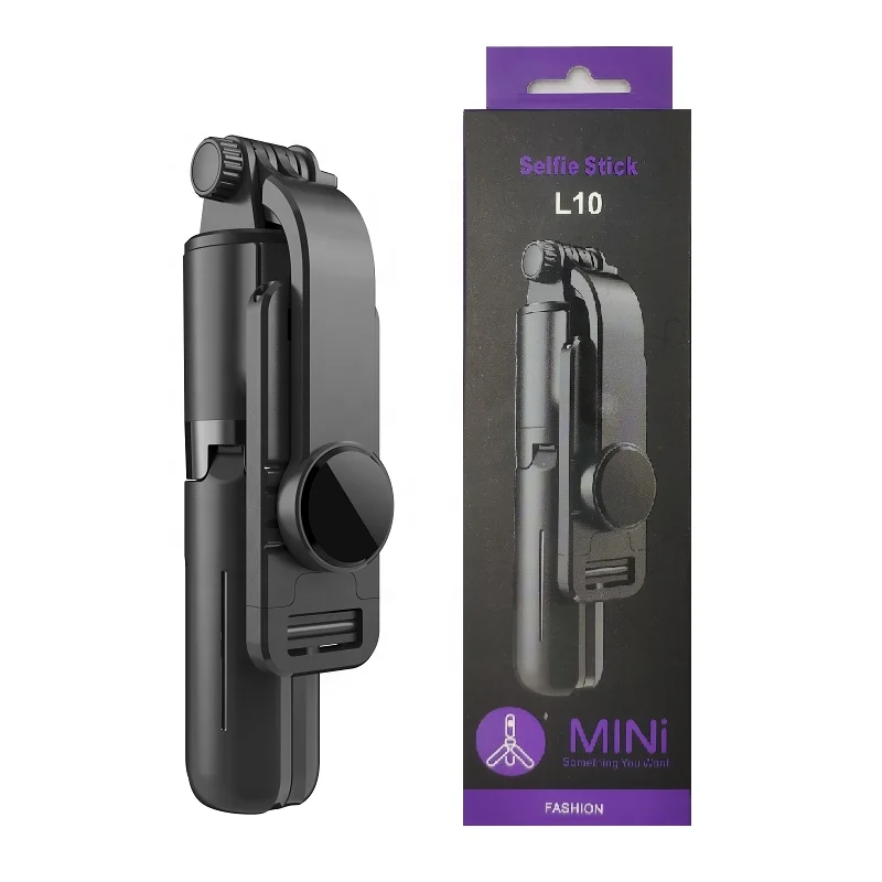 Amazlife L10 Mini Aluminum Cell Phone Monopod Selfie Stick Tripod selfie-stick with Wireless Remote Shutter