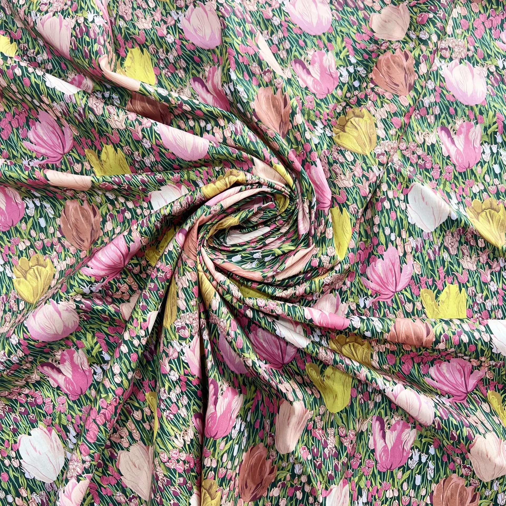 Henry Textile TC Poplin 45*45 Dyed Woven Poplin Cotton Floral Printed Fabric For Clothing