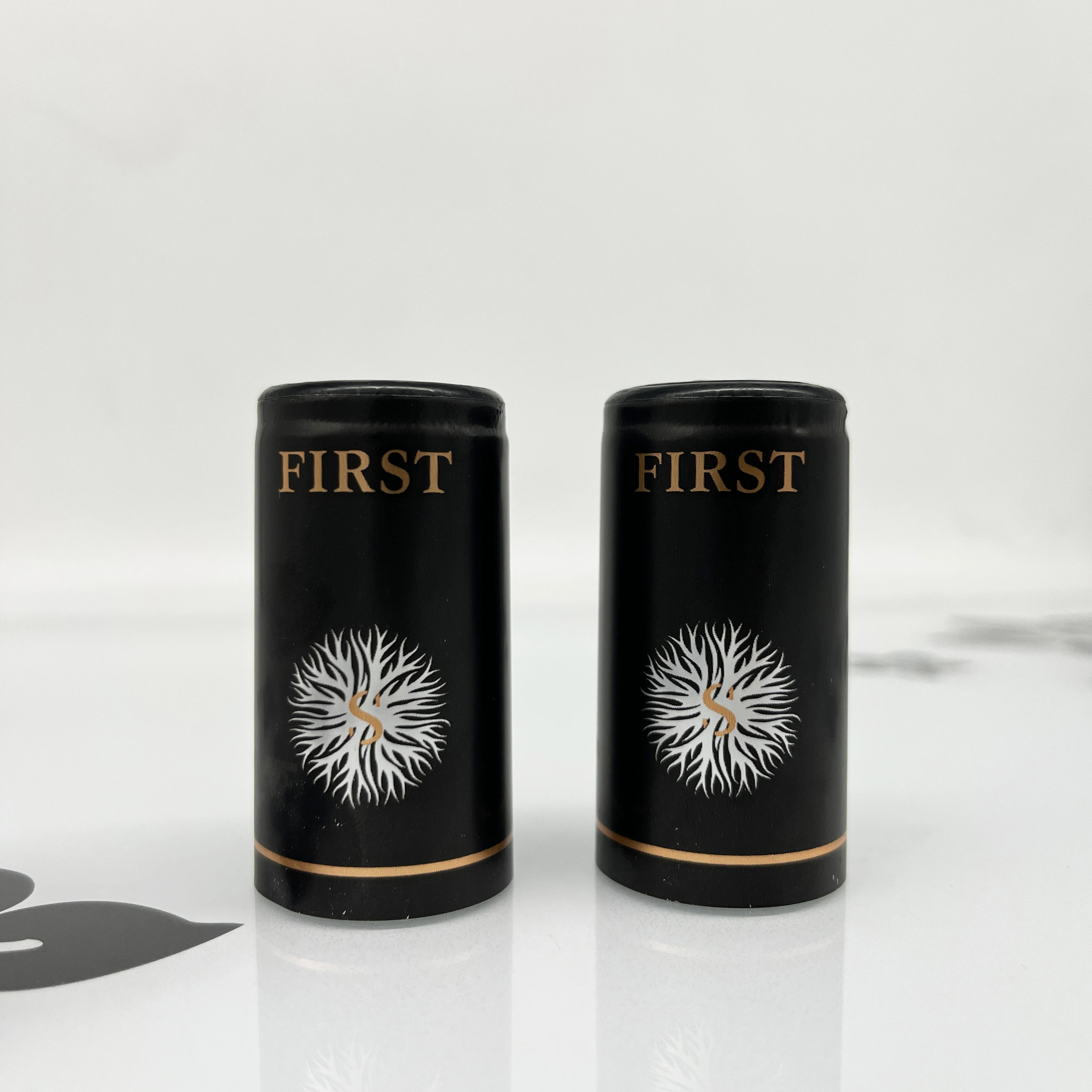 Competitive Price Spirit Whiskey Rum Gin Vodka Wine Bottle Closures Sleeve Thermal Caps Aluminum Shrink Capsules