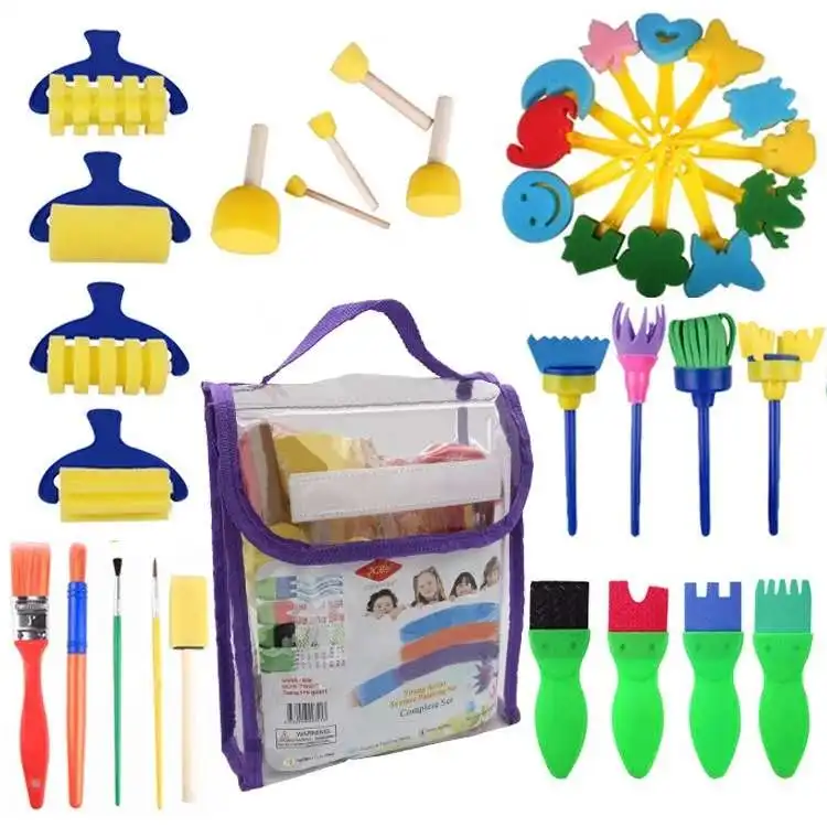 drawing tools eva roller stamper paint set DIY crafts art tools