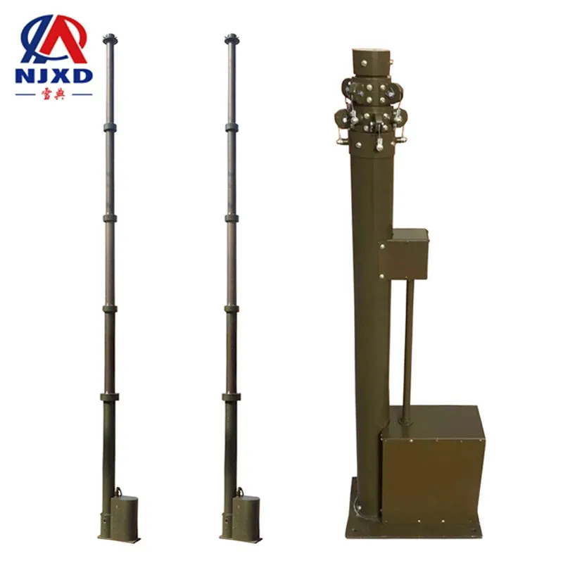 XD1311 Electric or Pneumatic telescopic mast