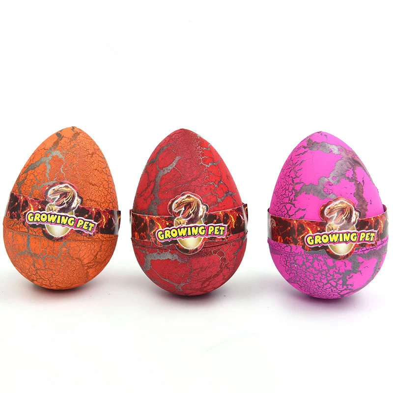 Dinosaur Eggs Hatching In Water Large Size Water Growing Animal Eggs Dinosaur Grow Egg Novelty Educational Toy Kids Gift