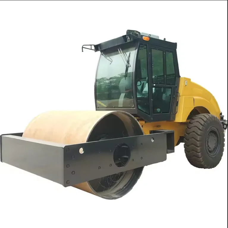 Construction machinery 12 ton single drum vibratory road roller LTS212H